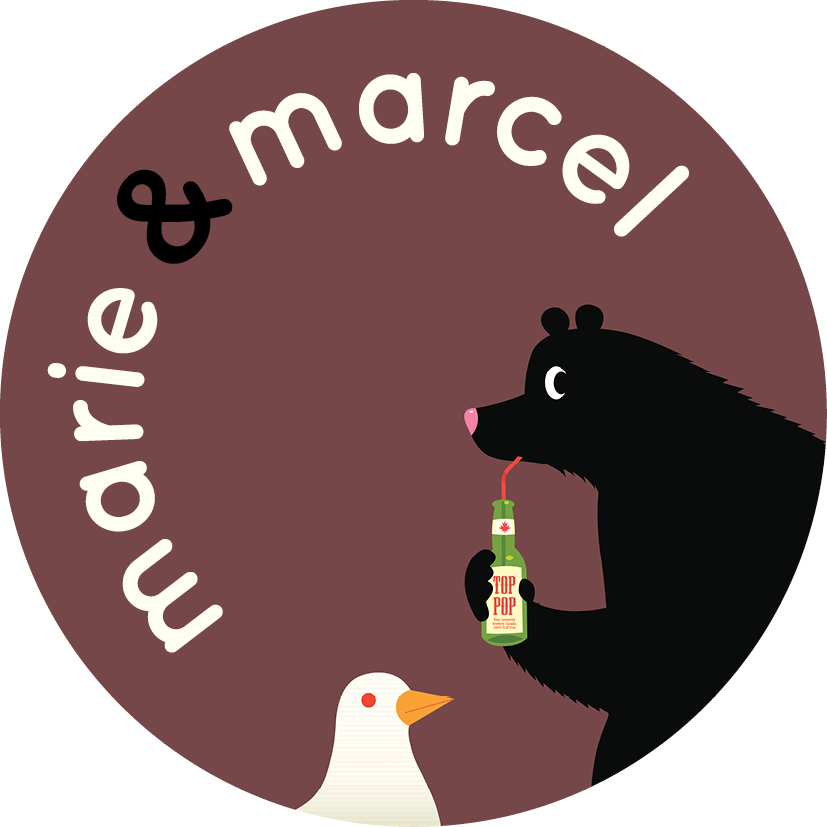 Logo van Marie & Marcel